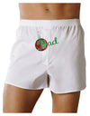 Matching Family Ornament Dad Front Print Boxer Shorts-Boxer Shorts-TooLoud-White-Small-Davson Sales