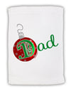 Matching Family Ornament Dad Micro Terry Sport Towel 11 x 18 inches-Ornament-TooLoud-White-Davson Sales