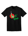 Matching Family Ornament Lil Bro Adult Dark T-Shirt-Mens T-Shirt-TooLoud-Black-Small-Davson Sales
