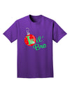 Matching Family Ornament Lil Bro Adult Dark T-Shirt-Mens T-Shirt-TooLoud-Purple-Small-Davson Sales