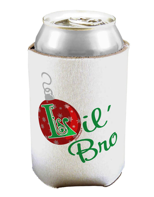 Matching Family Ornament Lil Bro Can / Bottle Insulator Coolers-Can Coolie-TooLoud-1-Davson Sales