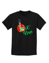 Matching Family Ornament Lil Bro Childrens Dark T-Shirt-Childrens T-Shirt-TooLoud-Black-X-Small-Davson Sales