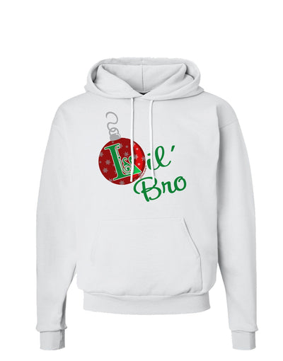 Matching Family Ornament Lil Bro Hoodie Sweatshirt-Hoodie-TooLoud-White-Small-Davson Sales