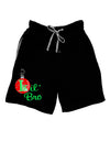 Matching Family Ornament Lil Bro Relaxed Adult Lounge Shorts-Ornament-TooLoud-Black-Small-Davson Sales