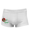 Matching Family Ornament Lil Bro Side Printed Mens Trunk Underwear-Ornament-NDS Wear-White-Small-Davson Sales