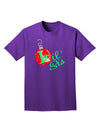 Matching Family Ornament Lil Sis Adult Dark T-Shirt-Mens T-Shirt-TooLoud-Purple-Small-Davson Sales