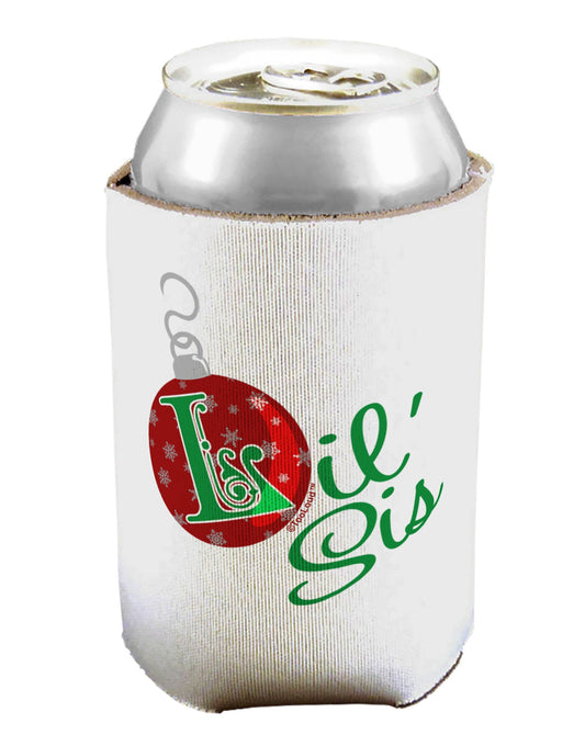 Matching Family Ornament Lil Sis Can / Bottle Insulator Coolers-Can Coolie-TooLoud-1-Davson Sales