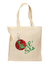 Matching Family Ornament Lil Sis Grocery Tote Bag-Grocery Tote-TooLoud-Natural-Medium-Davson Sales