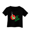 Matching Family Ornament Lil Sis Infant T-Shirt Dark-Ornament-TooLoud-Black-06-Months-Davson Sales