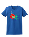 Matching Family Ornament Lil Sis Womens Dark T-Shirt-Ornament-TooLoud-Royal-Blue-X-Small-Davson Sales