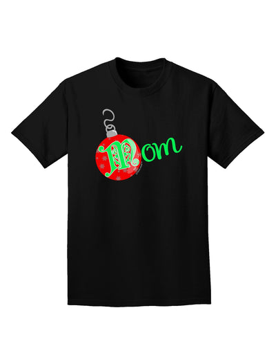 Matching Family Ornament Mom Adult Dark T-Shirt-Mens T-Shirt-TooLoud-Black-Small-Davson Sales