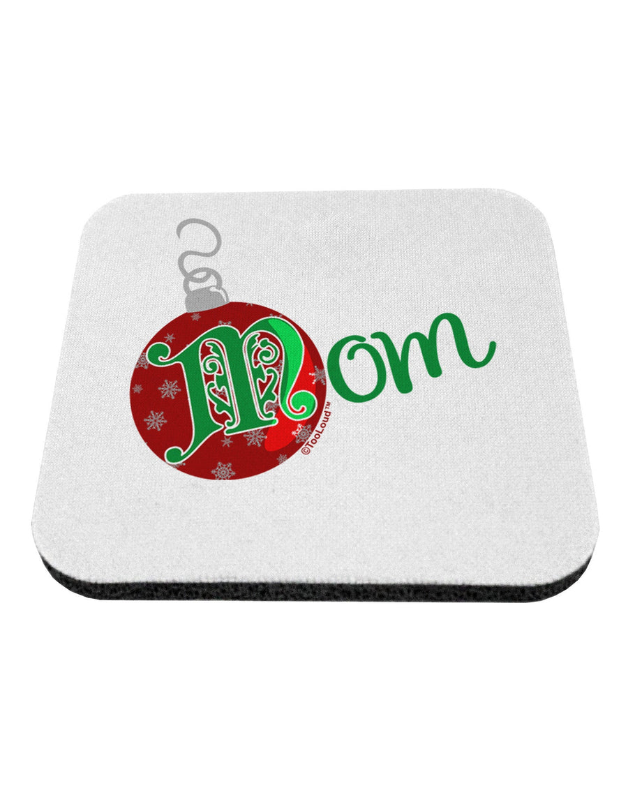 Matching Family Ornament Mom Coaster-Coasters-TooLoud-1-Davson Sales