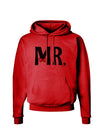 Matching Mr and Mrs Design - Mr Bow Tie Hoodie Sweatshirt  by TooLoud