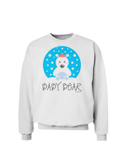 Matching Polar Bear Family - Baby Bear Sweatshirt by TooLoud-Sweatshirts-TooLoud-White-Small-Davson Sales