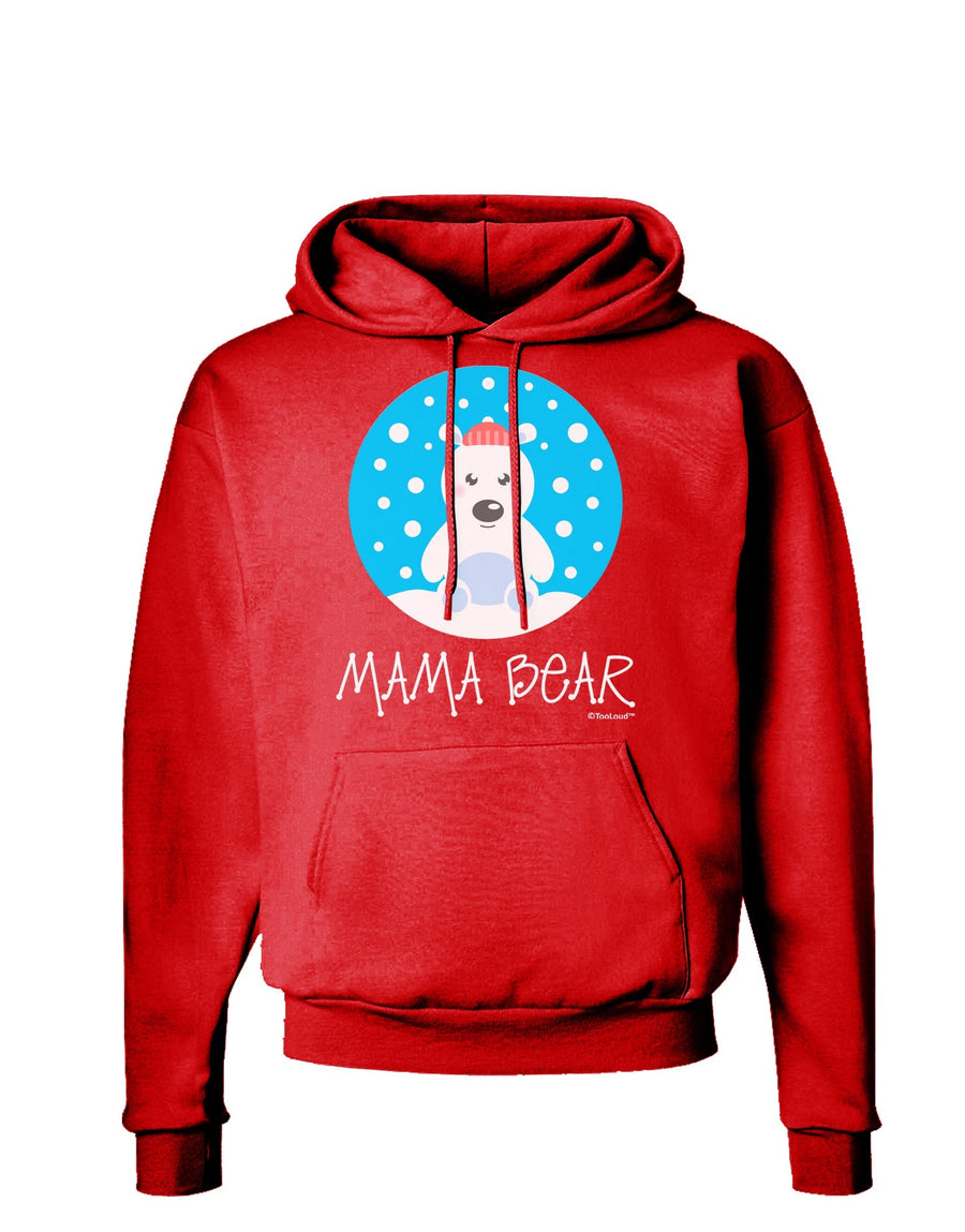 Matching Polar Bear Family - Mama Bear Dark Hoodie Sweatshirt by TooLoud-Hoodie-TooLoud-Black-Small-Davson Sales