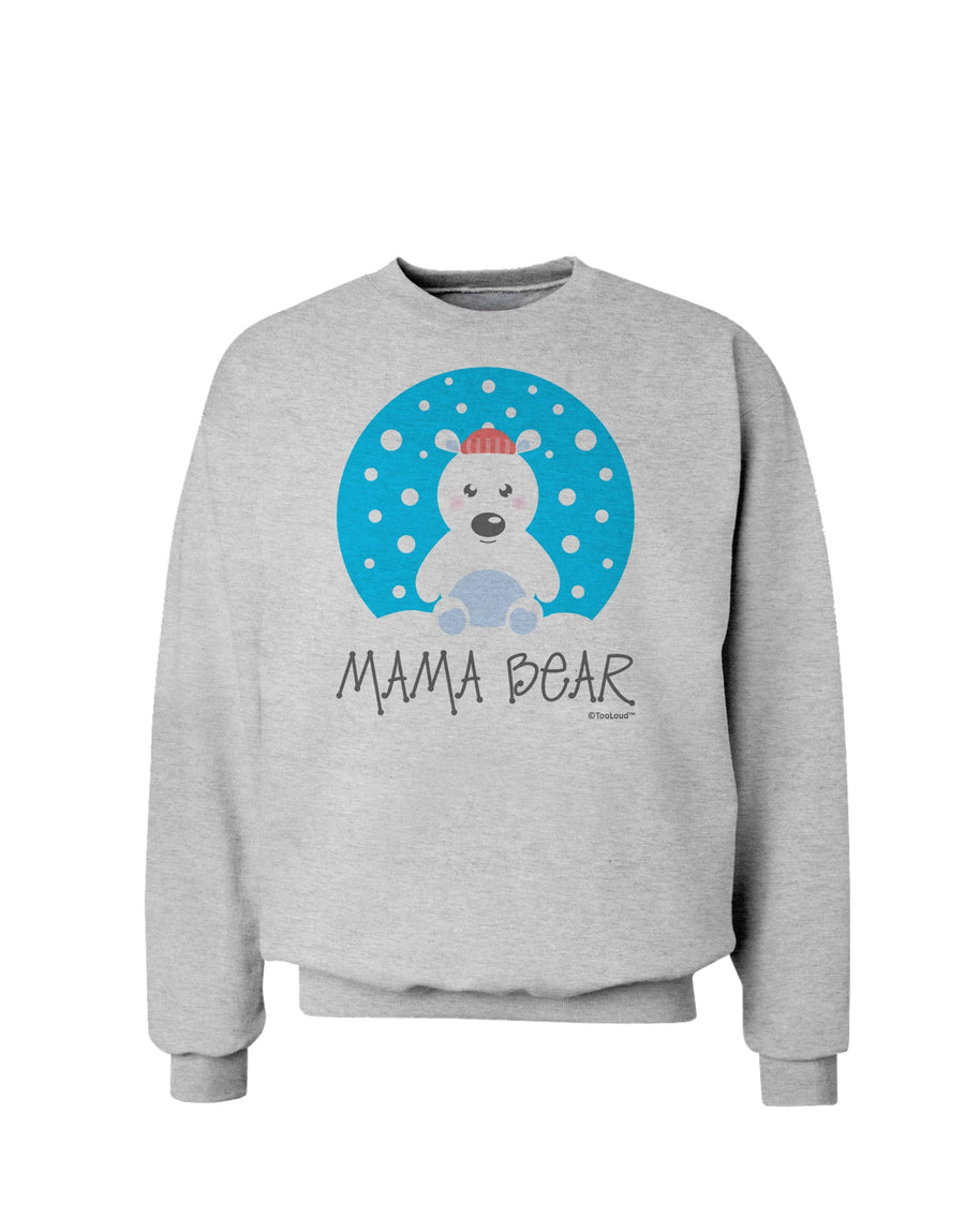 Matching Polar Bear Family - Mama Bear Sweatshirt by TooLoud-Sweatshirts-TooLoud-White-Small-Davson Sales