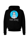 Matching Polar Bear Family - Papa Bear Dark Hoodie Sweatshirt by TooLoud-Hoodie-TooLoud-Black-Small-Davson Sales