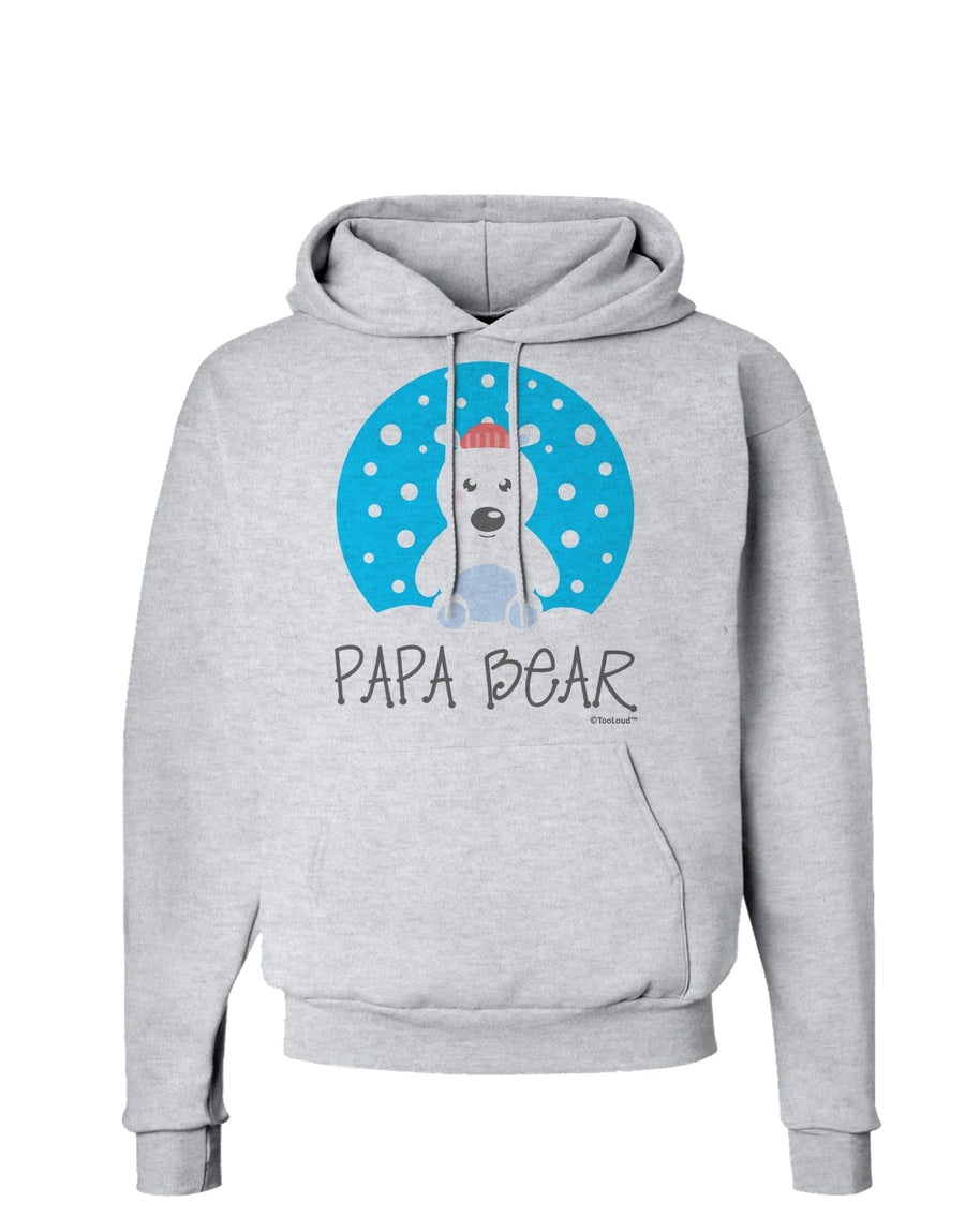 Matching Polar Bear Family - Papa Bear Hoodie Sweatshirt by TooLoud-Hoodie-TooLoud-White-Small-Davson Sales