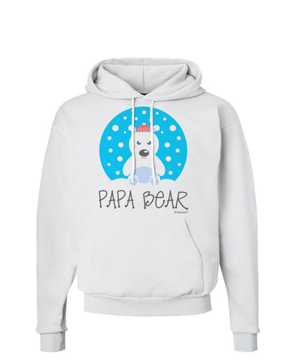 Matching Polar Bear Family - Papa Bear Hoodie Sweatshirt by TooLoud-Hoodie-TooLoud-White-Small-Davson Sales