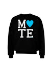 Matching Soulmate Design - Mate - Blue Adult Dark Sweatshirt by TooLoud-Sweatshirts-TooLoud-Black-Small-Davson Sales