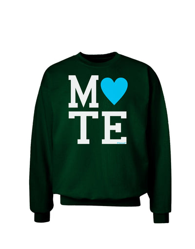 Matching Soulmate Design - Mate - Blue Adult Dark Sweatshirt by TooLoud-Sweatshirts-TooLoud-Deep-Forest-Green-Small-Davson Sales