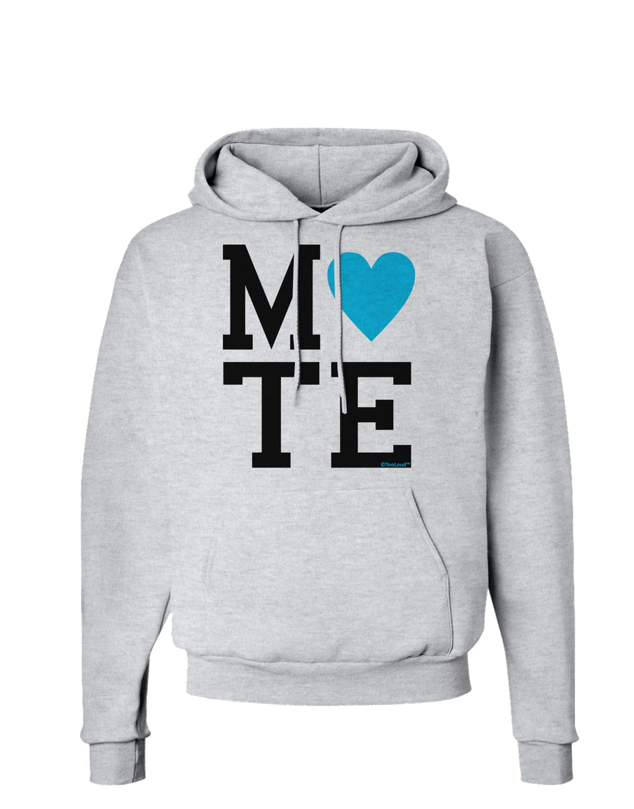 Matching Soulmate Design - Mate - Blue Hoodie Sweatshirt by TooLoud-Hoodie-TooLoud-White-Small-Davson Sales