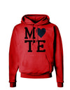 Matching Soulmate Design - Mate - Blue Hoodie Sweatshirt by TooLoud-Hoodie-TooLoud-Red-Small-Davson Sales