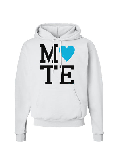 Matching Soulmate Design - Mate - Blue Hoodie Sweatshirt by TooLoud-Hoodie-TooLoud-White-Small-Davson Sales