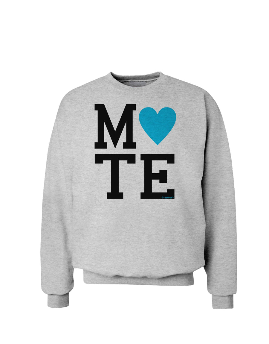 Matching Soulmate Design - Mate - Blue Sweatshirt by TooLoud-Sweatshirts-TooLoud-White-Small-Davson Sales