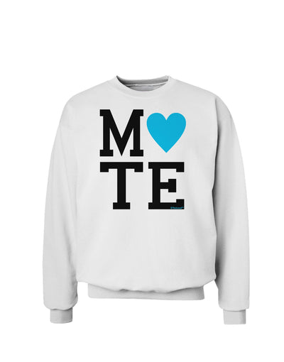 Matching Soulmate Design - Mate - Blue Sweatshirt by TooLoud-Sweatshirts-TooLoud-White-Small-Davson Sales