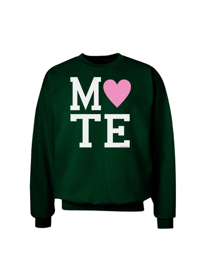 Matching Soulmate Design - Mate - Pink Adult Dark Sweatshirt by TooLoud-Sweatshirts-TooLoud-Deep-Forest-Green-Small-Davson Sales