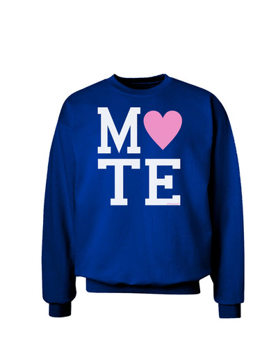 Matching Soulmate Design - Mate - Pink Adult Dark Sweatshirt by TooLoud-Sweatshirts-TooLoud-Deep-Royal-Blue-Small-Davson Sales