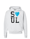 Matching Soulmate Design - Soul - Blue Hoodie Sweatshirt by TooLoud-Hoodie-TooLoud-White-Small-Davson Sales