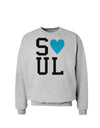 Matching Soulmate Design - Soul - Blue Sweatshirt by TooLoud-Sweatshirts-TooLoud-AshGray-Small-Davson Sales