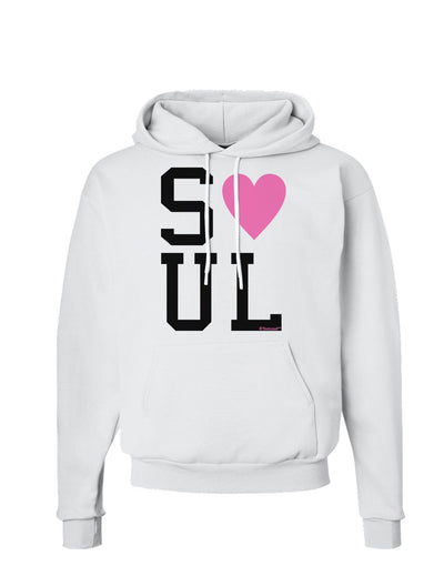 Matching Soulmate Design - Soul - Pink Hoodie Sweatshirt by TooLoud-Hoodie-TooLoud-White-Small-Davson Sales