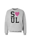 Matching Soulmate Design - Soul - Pink Sweatshirt by TooLoud-Sweatshirts-TooLoud-AshGray-Small-Davson Sales