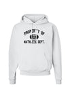 Mathletic Department Distressed Hoodie Sweatshirt by TooLoud-Hoodie-TooLoud-White-Small-Davson Sales