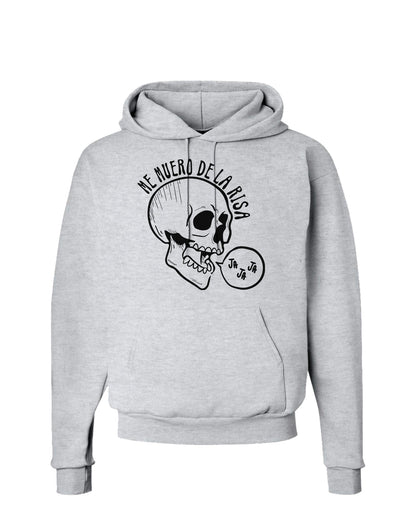 Me Muero De La Risa Skull Hoodie Sweatshirt-Hoodie-TooLoud-AshGray-Small-Davson Sales