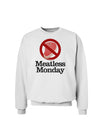 Meatless Monday Sweatshirt by TooLoud-Sweatshirts-TooLoud-White-Small-Davson Sales