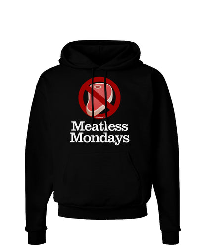 Meatless Mondays Dark Hoodie Sweatshirt by TooLoud-Hoodie-TooLoud-Black-Small-Davson Sales