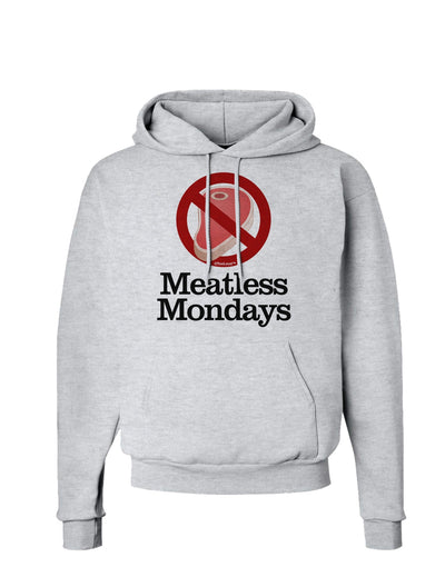 Meatless Mondays Hoodie Sweatshirt by TooLoud-Hoodie-TooLoud-AshGray-Small-Davson Sales