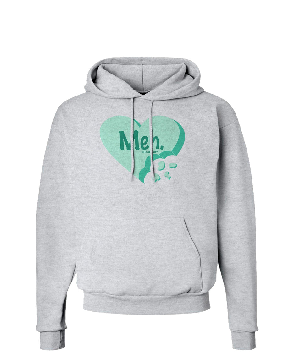 Meh Candy Heart Green - Valentines Day Hoodie Sweatshirt by TooLoud-Hoodie-TooLoud-White-Small-Davson Sales