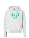 Meh Candy Heart Green - Valentines Day Hoodie Sweatshirt by TooLoud-Hoodie-TooLoud-White-Small-Davson Sales