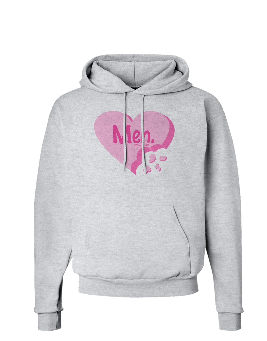 Meh Candy Heart - Valentines Day Hoodie Sweatshirt by TooLoud-Hoodie-TooLoud-White-Small-Davson Sales