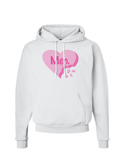 Meh Candy Heart - Valentines Day Hoodie Sweatshirt by TooLoud-Hoodie-TooLoud-White-Small-Davson Sales