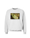 Menacing Turtle Sweatshirt-Sweatshirts-TooLoud-White-Small-Davson Sales