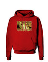 Menacing Turtle with Text Dark Hoodie Sweatshirt-Hoodie-TooLoud-Red-Small-Davson Sales