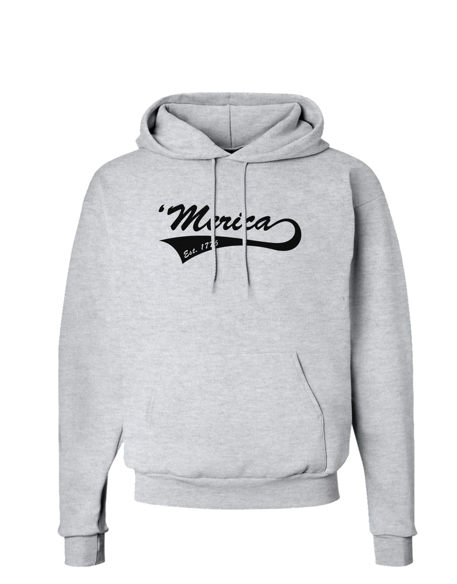 Merica Established 1776 Hoodie Sweatshirt by TooLoud-Hoodie-TooLoud-White-Small-Davson Sales