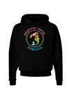 Mermaids Have More Fun - Beachy Colors Dark Hoodie Sweatshirt-Hoodie-TooLoud-Black-Small-Davson Sales