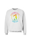 Mermaids Have More Fun - Beachy Colors Sweatshirt-Sweatshirts-TooLoud-White-Small-Davson Sales